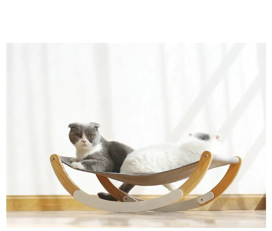 Gently Rocking Cat Hammock