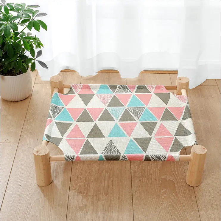 Wood Frame Cat Hammock