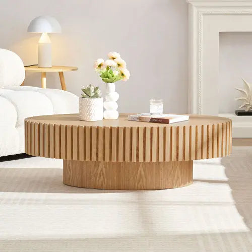 Handmade Drum Coffee Table