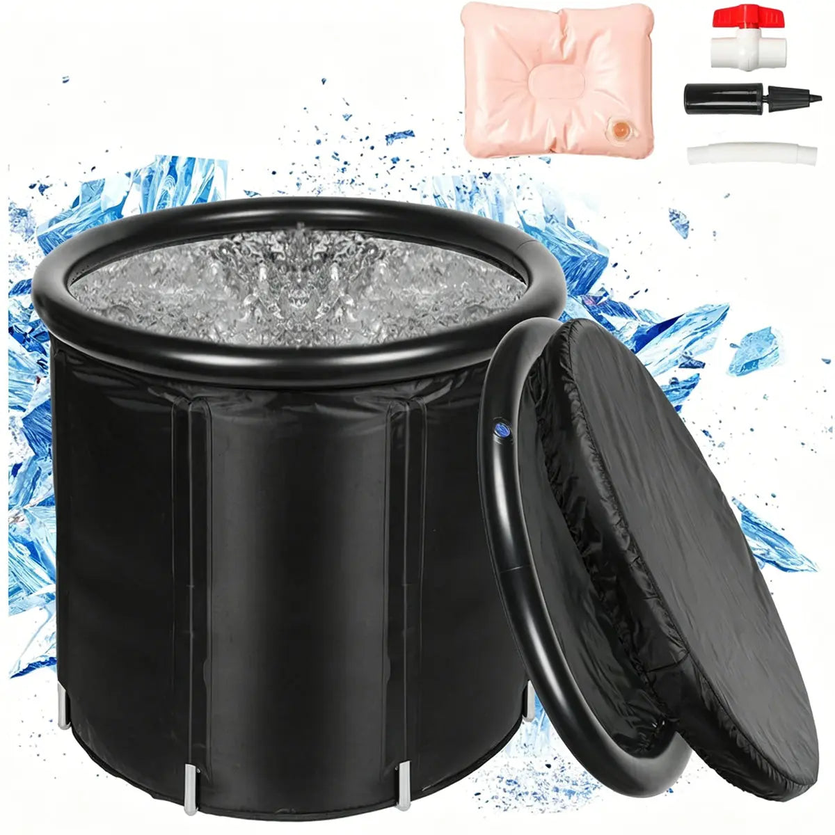 105 Gallon Cold Plunge Tub Black