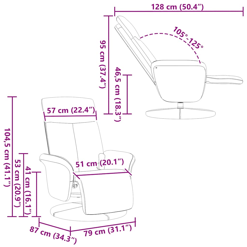 Full Circle Swivel Massage Chair